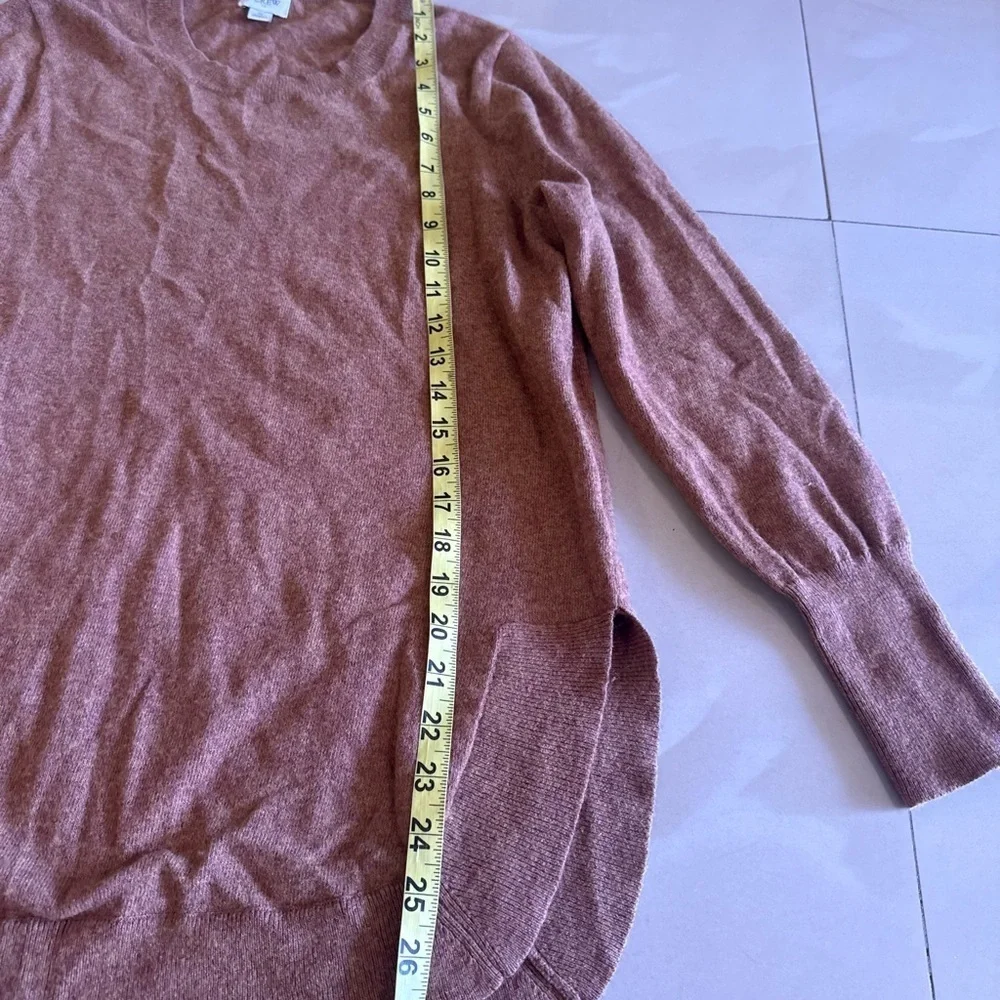 J. Crew Women's Tan Crew Neck Sweater